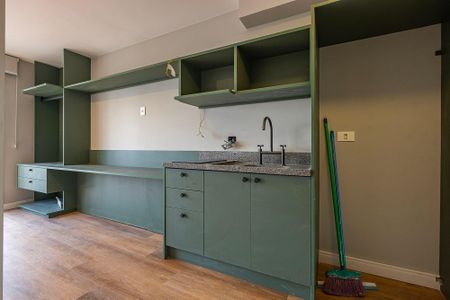 Studio à venda com 25m², 1 quarto e sem vagaCozinha