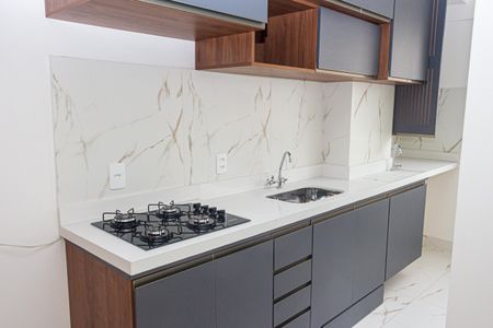 Apartamento para alugar com 47m², 2 quartos e 1 vagaCozinha e Área de Serviço