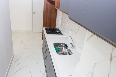 Apartamento para alugar com 47m², 2 quartos e 1 vagaCozinha e Área de Serviço