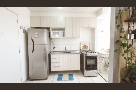 Apartamento à venda com 38m², 2 quartos e 1 vagaCozinha e Área de Serviço