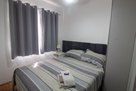 Suíte  de apartamento para alugar com 1 quarto, 32m² em Jardim Caravelas, São Paulo