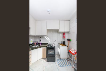Cozinha de apartamento para alugar com 2 quartos, 45m² em Chácara Cotia, Contagem