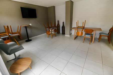 Apartamento à venda com 24m², 1 quarto e sem vaga Apartamento à venda com 24m², 1 quarto e sem vagaÁrea comum - Salão de festas