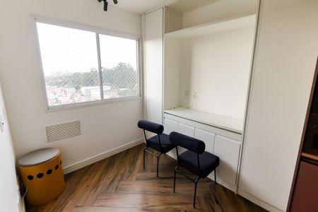 Sala de apartamento para alugar com 1 quarto, 24m² em Panamby, São Paulo
