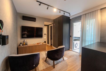 Sala de apartamento à venda com 2 quartos, 48m² em Consolação, São Paulo
