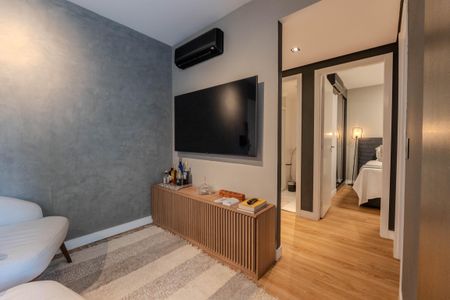 Sala de apartamento à venda com 2 quartos, 48m² em Consolação, São Paulo