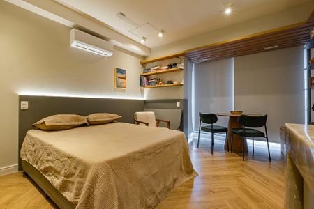 Studio de kitnet/studio para alugar com 1 quarto, 26m² em Cerqueira César, São Paulo