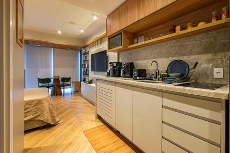 Studio de kitnet/studio para alugar com 1 quarto, 26m² em Cerqueira César, São Paulo