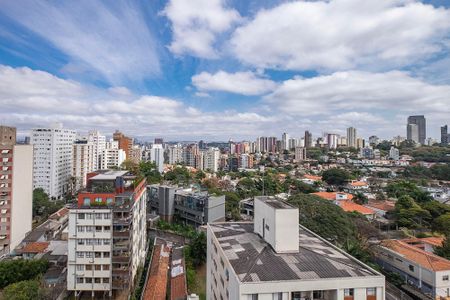Vista de kitnet/studio para alugar com 1 quarto, 26m² em Cerqueira César, São Paulo