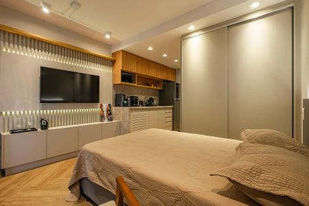 Studio de kitnet/studio para alugar com 1 quarto, 26m² em Cerqueira César, São Paulo