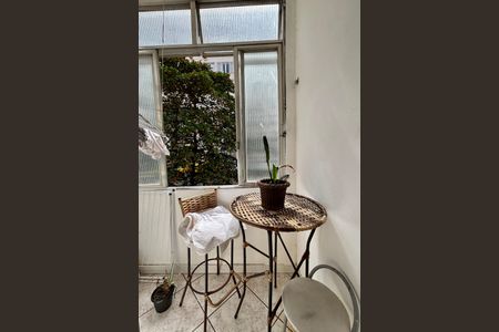 Varanda da Suíte de apartamento para alugar com 1 quarto, 35m² em Copacabana, Rio de Janeiro