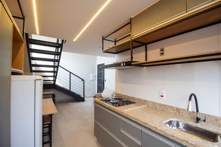 Apartamento para alugar com 52m², 1 quarto e sem vagaCozinha