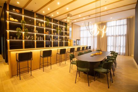 Studio à venda com 28m², 1 quarto e sem vaga Studio à venda com 28m², 1 quarto e sem vagaÁrea comum - Salão de Festas