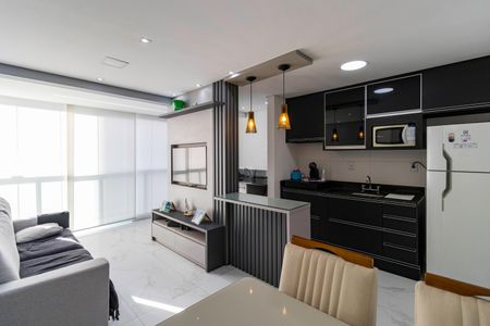 Sala de apartamento para alugar com 1 quarto, 35m² em Vila Andrade, São Paulo