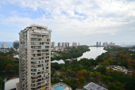 Vista da Varanda de apartamento à venda com 2 quartos, 84m² em Barra da Tijuca, Rio de Janeiro
