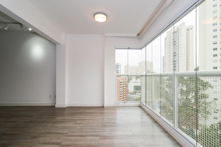 Varanda da Sala de apartamento à venda com 2 quartos, 75m² em Vila Andrade, São Paulo