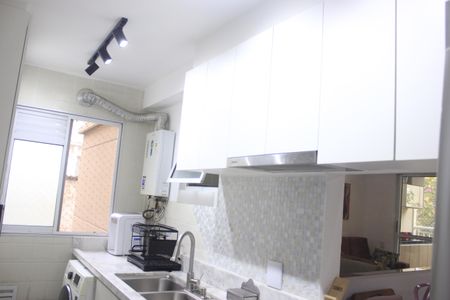 Apartamento à venda com 65m², 3 quartos e 1 vagaCozinha com lavanderia 