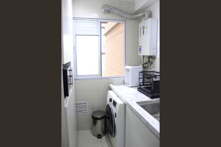 Apartamento à venda com 65m², 3 quartos e 1 vagaCozinha com lavanderia 