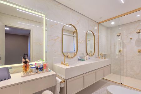 Apartamento à venda com 110m², 2 quartos e 1 vagaBanheiro - Suíte