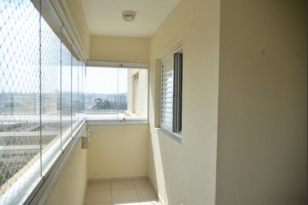 Varanda gourmet de apartamento à venda com 3 quartos, 77m² em Campestre, Santo André