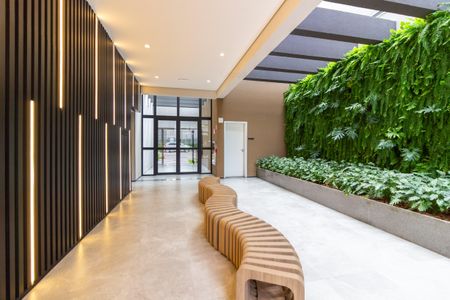 Apartamento à venda com 29m², 1 quarto e sem vaga Apartamento à venda com 29m², 1 quarto e sem vagaHall Social