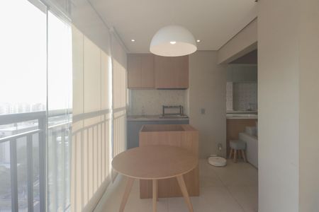 Varanda da Sala de apartamento à venda com 2 quartos, 67m² em Tatuapé, São Paulo