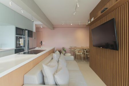 Sala de apartamento à venda com 2 quartos, 67m² em Tatuapé, São Paulo