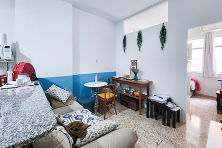 Sala de apartamento à venda com 1 quarto, 35m² em Centro, Rio de Janeiro
