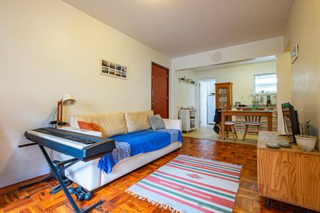 Sala/Cozinha de apartamento à venda com 1 quarto, 54m² em Pinheiros, São Paulo