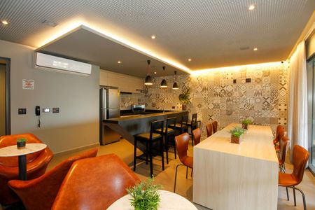 Studio à venda com 25m², 1 quarto e sem vagaÁrea Comum - Salão de Festas