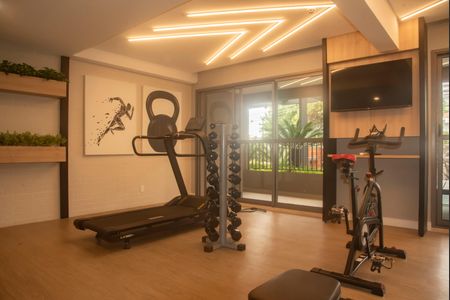 Studio à venda com 24m², 1 quarto e sem vagaÁrea comum - Academia