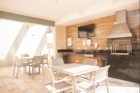 Apartamento à venda com 113m², 2 quartos e 3 vagasÁrea comum - Churrasqueira