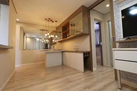 Sala de apartamento para alugar com 2 quartos, 48m² em City Ribeirão, Ribeirão Preto