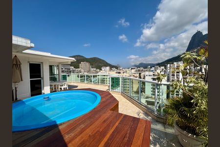 Apartamento para alugar com 130m², 3 quartos e 2 vagas Apartamento para alugar com 130m², 3 quartos e 2 vagasCobertura - vista para o Cristo Redentor