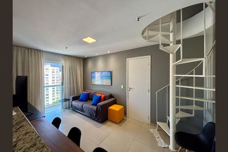Sala de apartamento para alugar com 3 quartos, 130m² em Botafogo, Rio de Janeiro