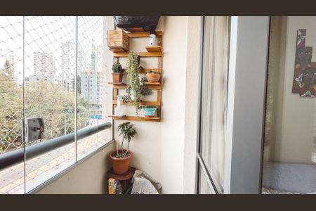 Varanda da Sala de apartamento à venda com 2 quartos, 50m² em Vila Roque, São Paulo