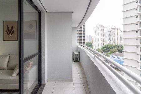 Varanda de apartamento para alugar com 1 quarto, 38m² em Cidade Monções, São Paulo