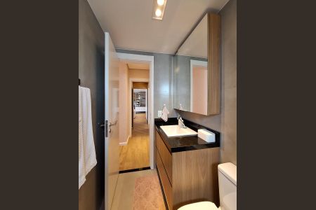 Apartamento à venda com 108m², 3 quartos e 2 vagasBanheiro da Suíte 