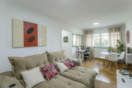 Sala de apartamento à venda com 2 quartos, 62m² em Indianópolis, São Paulo