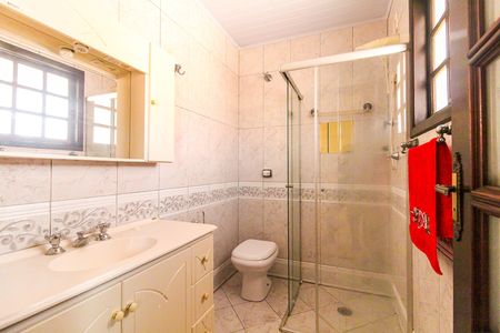 Banheiro da Suíte de casa para alugar com 3 quartos, 150m² em Limoeiro, São Paulo
