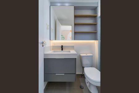 Apartamento à venda com 96m², 3 quartos e 2 vagasBanheiro da Suíte 1