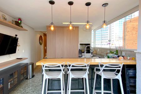 Apartamento à venda com 121m², 3 quartos e 2 vagasEspaço Gourmet