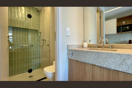 Studio à venda com 22m², 1 quarto e sem vaga Studio à venda com 22m², 1 quarto e sem vagaBanheiro