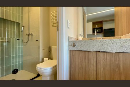 Studio à venda com 22m², 1 quarto e sem vaga Studio à venda com 22m², 1 quarto e sem vagaBanheiro