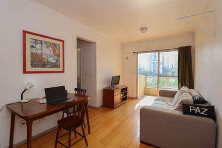 Sala de apartamento para alugar com 1 quarto, 46m² em Pinheiros, São Paulo