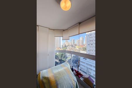 Varanda da Sala de apartamento à venda com 2 quartos, 70m² em Vila Dom Pedro I, São Paulo