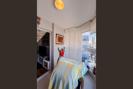 Varanda da Sala de apartamento à venda com 2 quartos, 70m² em Vila Dom Pedro I, São Paulo