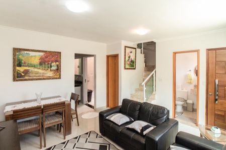 Sala de casa de condomínio à venda com 3 quartos, 134m² em Vila Maria Alta, São Paulo