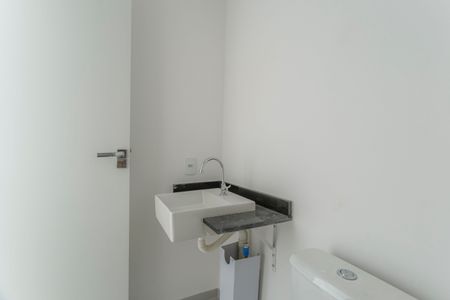 Banheiro Social de kitnet/studio à venda com 1 quarto, 25m² em Vila Olímpia, São Paulo