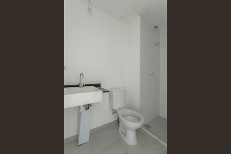 Banheiro Social de kitnet/studio à venda com 1 quarto, 25m² em Vila Olímpia, São Paulo